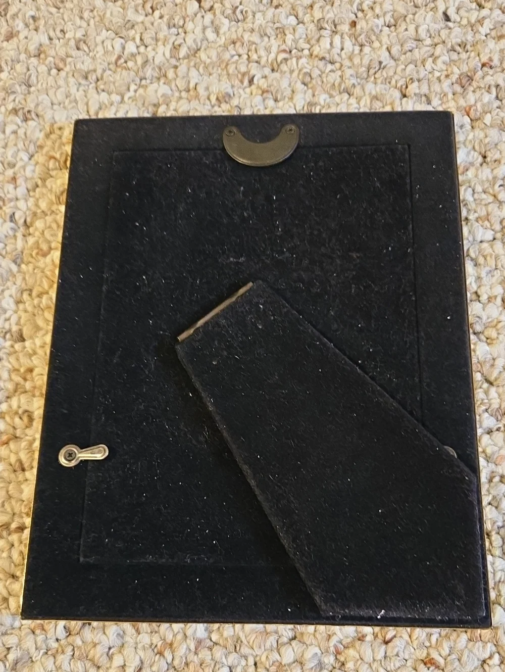 Textured Polished Brass Frame - 5